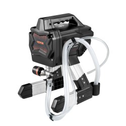 Sähkökäyttöinen jalallinen korkeapaineruiskumaalain 650 wattia 200 barin alumiinivarsi 7 5 metrin letku