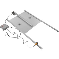 Automaattinen kanalan ovi alumiiniseos 30x30 cm ajastin valosensori infrapuna anturi 2 kauko ohjainta