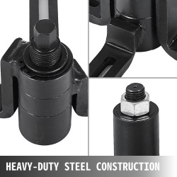 Kampikammion halkaisu- ja erottajatyökalu teräs säädettävät varret mukana 6mm 8mm pultit