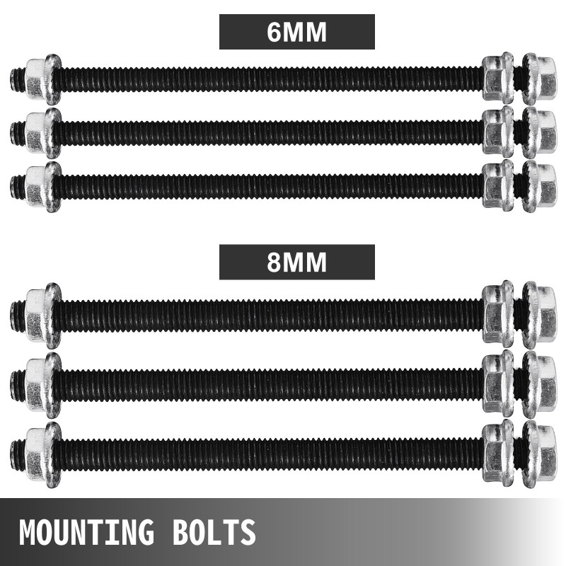 Kampikammion halkaisu- ja erottajatyökalu teräs säädettävät varret mukana 6mm 8mm pultit