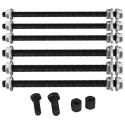 Kampikammion halkaisu- ja erottajatyökalu teräs säädettävät varret mukana 6mm 8mm pultit