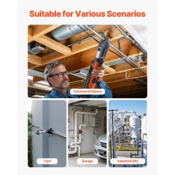 Puristusleuka 15 mm hiiletyskarkaistu teräs V-tyypin eurooppalaisen standardin ruostumattomille putkille 1 kpl