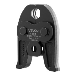 Puristusleuka V tyypin 22 mm karkaistusta teräksestä ruostumattomille putkille 1 kpl