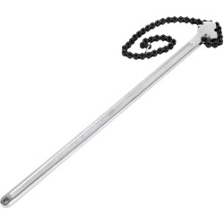 Ketjuputkiavain 24 tuumaa hiiliteräksinen 610 mm varsi 170 mm kiristyskapasiteetti
