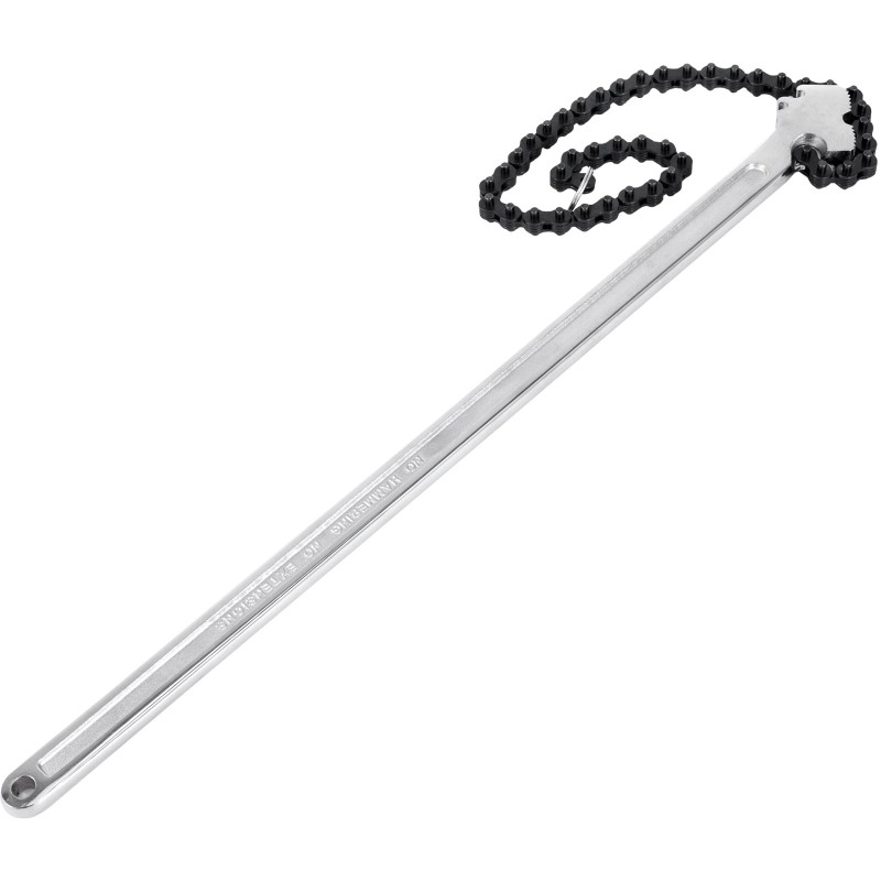 Ketjuputkiavain 24 tuumaa hiiliteräksinen 610 mm varsi 170 mm kiristyskapasiteetti