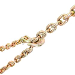 Kuljetussidontaketju G80 mangaaniteräs 0 95 cm x 6 1 m 3220 kg tartuntakoukuilla