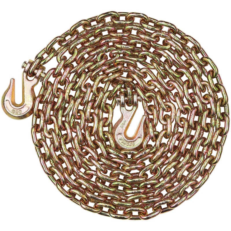 Kuormansidontaketju G80 8 mm 433 cm tartuntakoukuilla 2,22 t