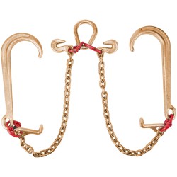 V-mallinen vetoketju G80-luokan galvanoitu teräs 8 mm 60 cm 4898 kg