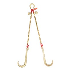 V muotoinen hinausketju sinkitty Mn teräs G80 8 mm 60 cm 4898 kg