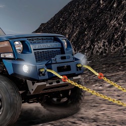 V-muotoinen hinausketju sinkitty Mn-teräs G80 8 mm 60 cm 4898 kg