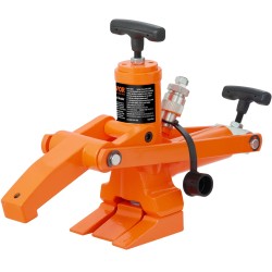 Hydraulinen rengasirrotin vankalla teräsrakenteella 700 barin jalkapumpulla traktoriin ja kuorma-autoon