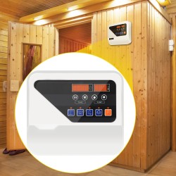 Saunaohjain seinään asennettava 3-9 kW 9.8 jalkaa pitkä lämpötila-anturi