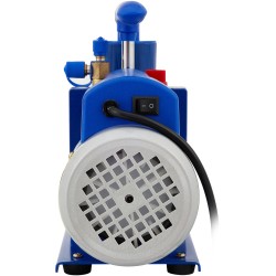 Tyhjiökammio ja tyhjiöpumppu 18 9 L ruostumatonta terästä 5 CFM 1 3 hv