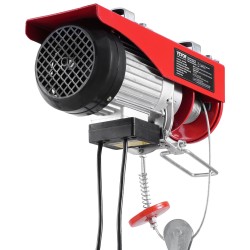 Sähköinen vaijerinostin täyskuparimoottorilla 800 kg enimmäiskuorma 230V johdollinen kaukosäädin