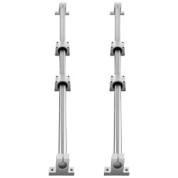 Lineaarijohdesarja SFC20 2 kpl 1000 mm ohjauskiskoja 4 kpl SC20 liukupalikkaa