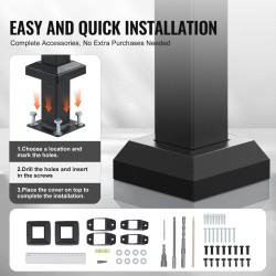 Hiiliteräskaide 2–3 portaisiin ulkokäyttöön ja sisäkäyttöön 1016 mm säädettävä kulma 0–35 astetta