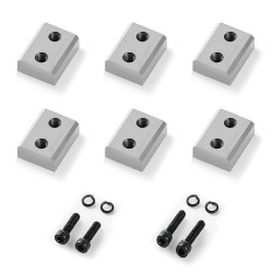 Betoniteräsleikkurin vaihtoterät kaksipuoliset korkean kovuuden teräs sähköleikkurille 32 mm 6 kpl