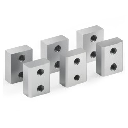 Leukaterät kovateräksestä 22 mm 6 kpl kaksipuoliset asennussarja mukana