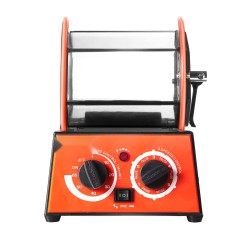 Pyörivä rumpukiillotuskone 3 kg rummulla koruille kiville ja pienosille