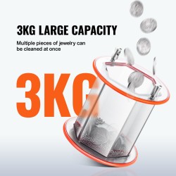 Pyörivä rumpukiillotuskone 3 kg rummulla koruille kiville ja pienosille