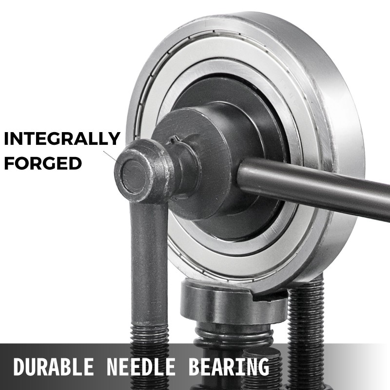 Käsikäyttöinen nahkaleikkuukone kylmävedetty teräs 180x120 mm 1,5 tonnia