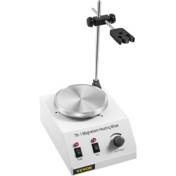 Magneettisekoittaja kuumalevyllä laboratorioon ruostumattomasta teräksestä 12 cm 1 L 0–1600 kierrosta minuutissa