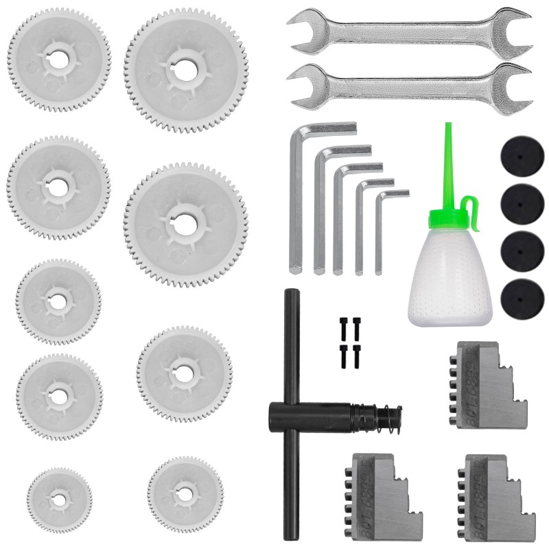 Pieni pöytäsorvi valurautarunko 550 wattia 50–2500 kierrosta minuutissa 180×350 mm