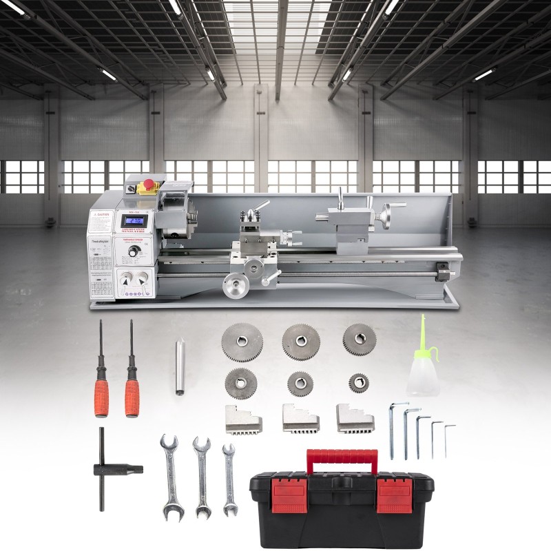 Metallisorvi 750 wattia harjaton moottori 50–3000 kierrosta minuutissa kärkiväli 600 mm