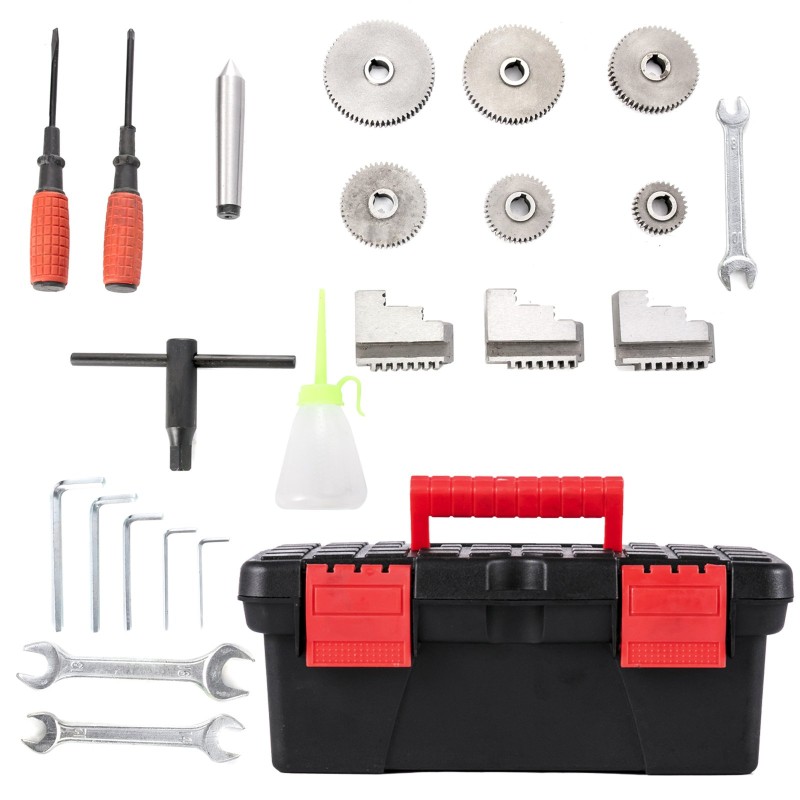 Metallisorvi 750 wattia harjaton moottori 50–3000 kierrosta minuutissa kärkiväli 600 mm