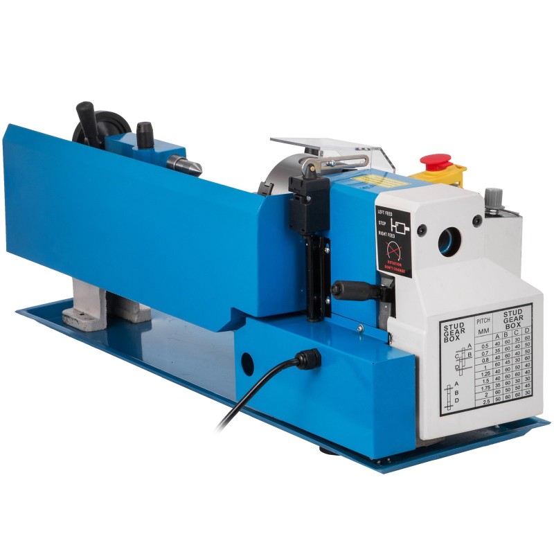 Pöytäsorvi 7x14 tuumainen valurautarunko 550W 0–2250 RPM 3-leukainen istukka