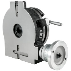 Pyöröpöytä 200 mm HT200 valurauta 3-urainen MT-3 horisontaaliseen ja vertikaaliseen käyttöön