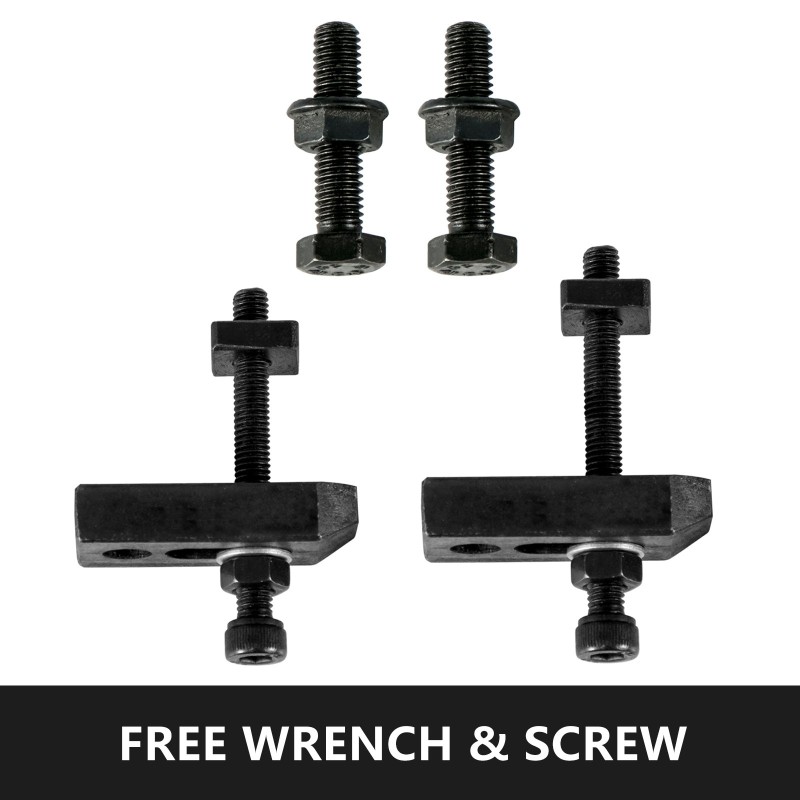 Pyöröpöytä jyrsimelle 100 mm HT200-valurauta 4-urainen pysty- ja vaakakäyttöinen