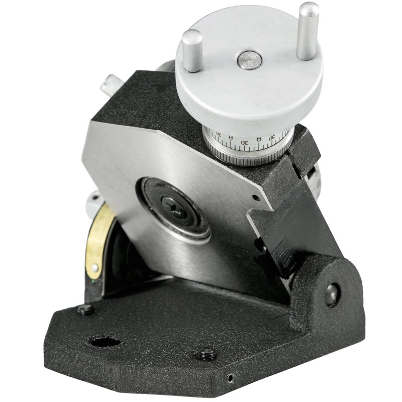 Pyöröpöytä jyrsimelle 100 mm HT200-valurauta 4-urainen pysty- ja vaakakäyttöinen