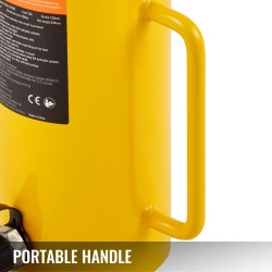 Hydraulinen ontto sylinteritunkki metallinen 30 t nostokyky 100 mm iskunpituus