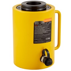 Hydraulinen ontto yksitoiminen sylinteritunkki teräs 60 t 50 mm isku