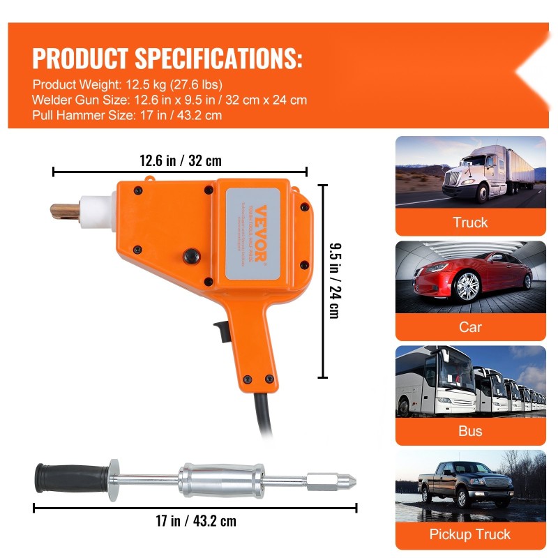 Pistehitsauslaite 800VA 220V korin lommokorjaukseen sarja elektrodein liukuvasaralla kantolaukulla
