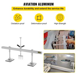 Lommonvetovipu alumiiniseos 85 cm 6 koukkua auton korin oikaisuun