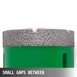 Timanttireikäsahasarja 6-osainen 20, 25, 42, 50, 55 ja 68 mm M14