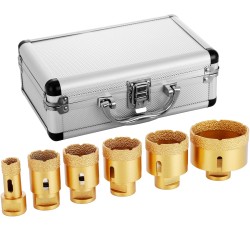 Timanttireikäsahasarja 6 osaa 20 35 40 45 50 68 millimetriä keraamisille laatoille