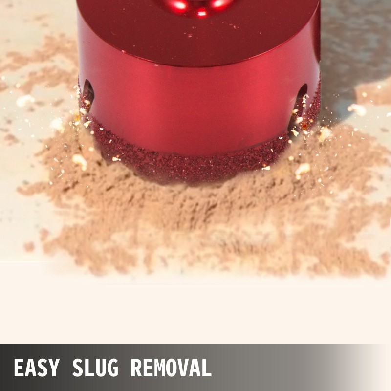 Timanttireikäsarja M14 8 reikäsahaa 20–68 mm 2 timanttiterää laattoihin ja kiveen