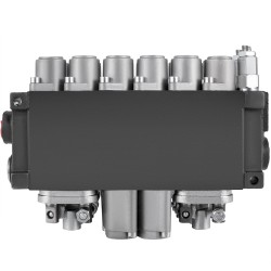 Hydraulinen suuntaventtiili valurautarunko 6 kelainen 40 l min kaksitoimisille sylintereille