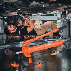 Kannettava hydraulinen 12 tonnin nosto ja oikaisusarja 1,4 m öljyletkulla säilytyslaatikolla