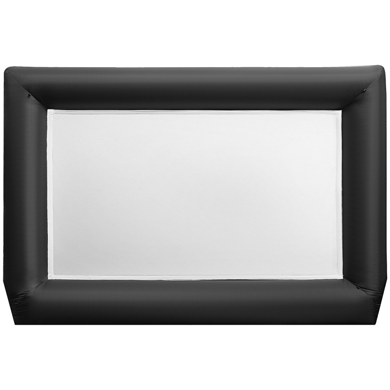 Täytettävä elokuvakangas 5 x 3 m 16:9 210D Oxford-kangas ulko ja sisäkäyttöön