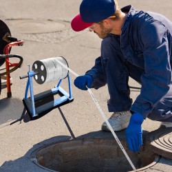 Litteä polyesterivetonauha kaapelivetoon 96,9 m x 1,6 cm 998 kg vetolujuus valkoinen