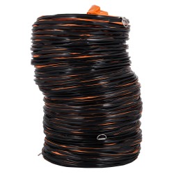 Joustava PVC-muovinen poistokanava 7,6 m 12 tuuman puhaltimelle räjähdyssuojattu teollisuuskäyttöön