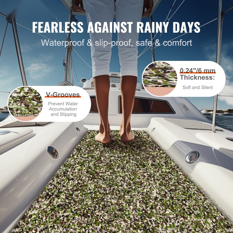 Veneen lattiamatto EVA-vaahtoinen 240×90 cm 6 mm itseliimautuva