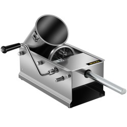 Makkaranprässä vaakasuuntainen manuaalinen 3 l 304-ruostumaton teräs 5 täyttöputkea