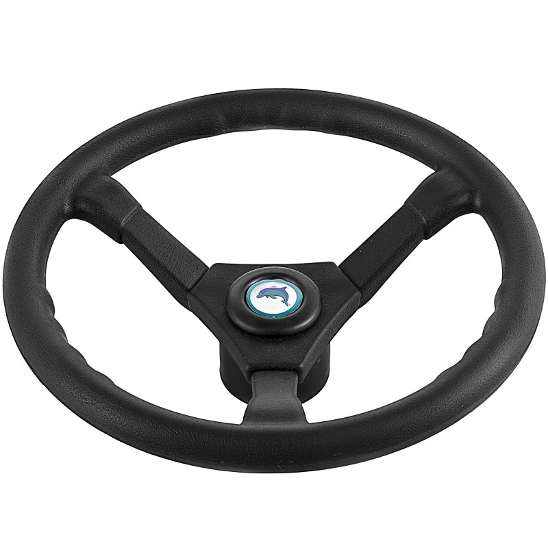 Hydraulinen veneen ohjaussarja perämoottoreille jopa 300HP 13,5 tuuman ohjauspyörä nylonletku alumiiniseoskotelo