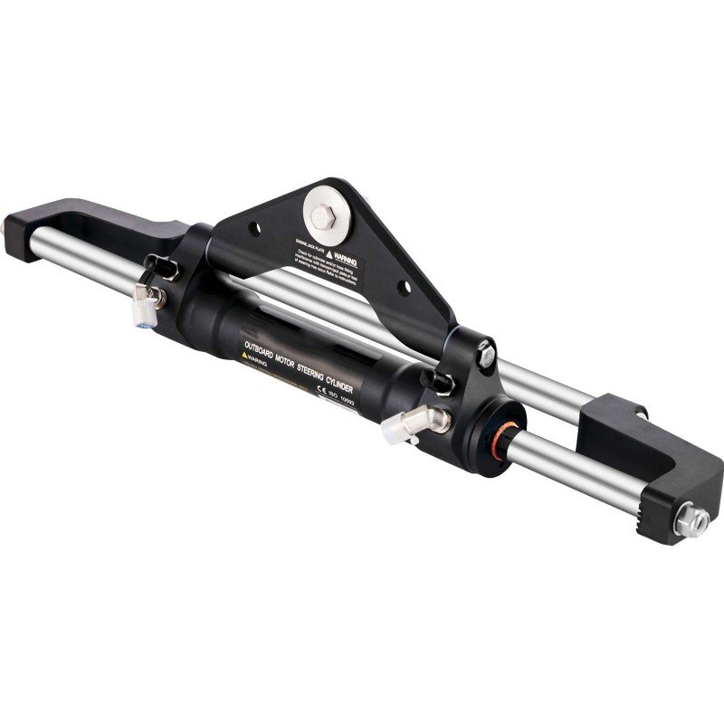 Hydraulinen etukiinnitteinen perämoottorin ohjaussylinteri alumiiniseos soveltuu enintään 300HP