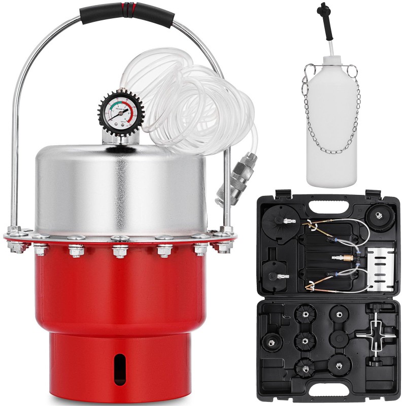 Paineilmatoiminen jarrujen ilmaussarja teräsrakenne 5 l säiliö ABS-järjestelmiin sopiva